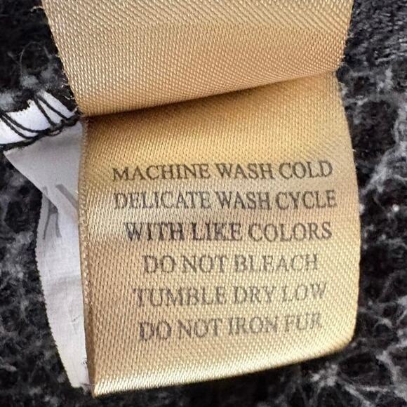 True Grit Frosty Tip 1/4 Zip Pullover Gray Sherpa Fleece Women’s Size S Cozy - Picture 6 of 6